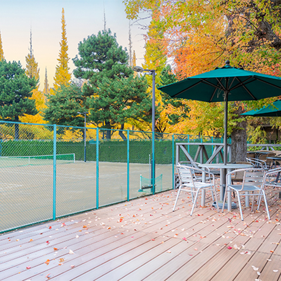 歴史と伝統を誇るテニスクラブ